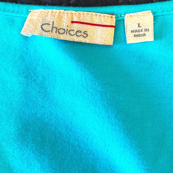 Turquoise tank, size large. - Picture 2 of 3